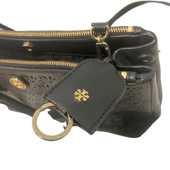 TORY BURCH Perforated Saffiano Leather Tote - Picture 11 of 11